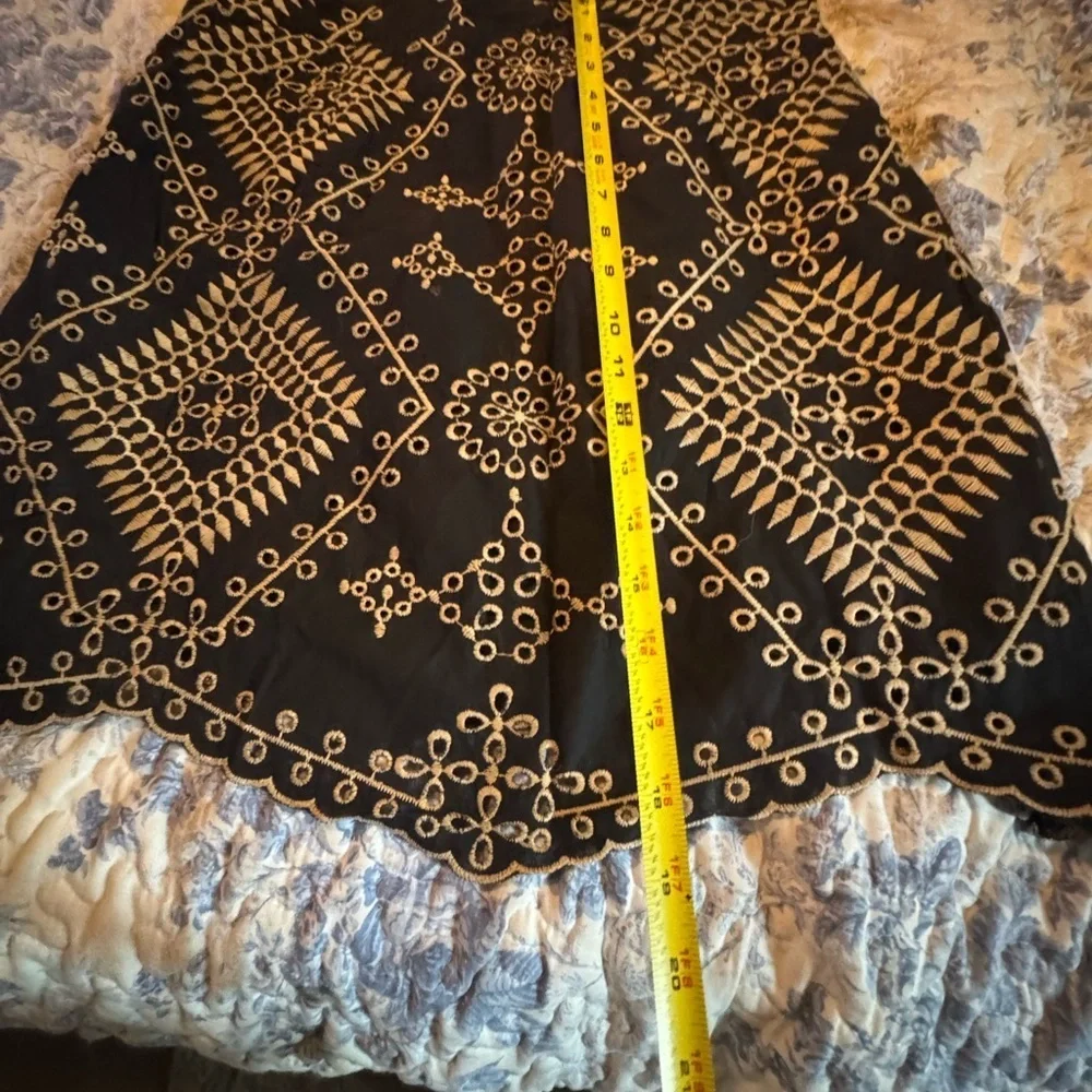 Elegant Black and tan Women's Skirt